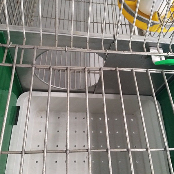 قفس سیم فلزی Q235 / قفس پلاستیکی خرگوش ، باتری عامل خرچنگ لوکس